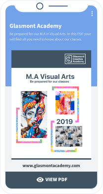 A QR Code landing page that displays a PDF file of important books and tools needed for students in classroom.
